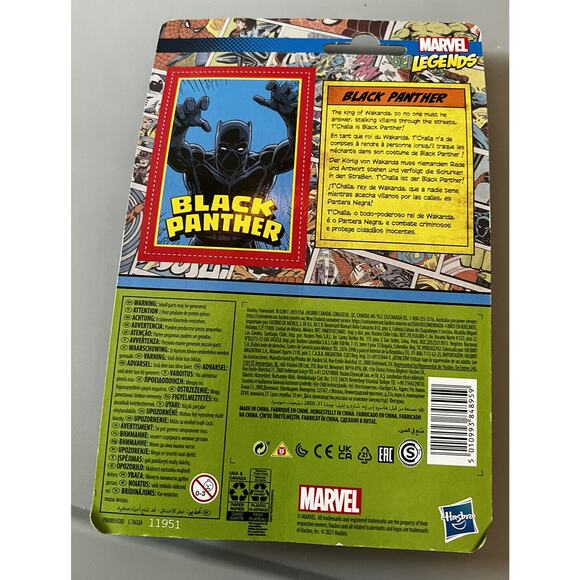 Kenner Marvel Legends Retro Black Panther 3.75in Action Figure NIP NEW - Picture 4 of 7